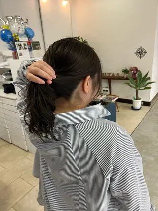 ミディアム 後藤 優瞳のヘアスタイル