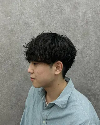 ショート 🔥フェザーパーマ 特化🔥勇斗のヘアスタイル
