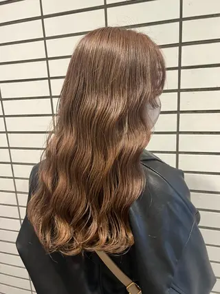 ロング 名駅/艶韓国風ヘア miyabiのヘアスタイル