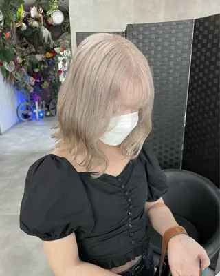 ミディアム 佐藤 香太のヘアスタイル