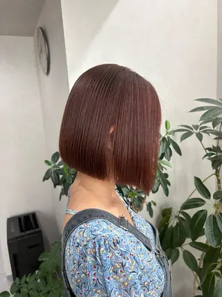 ショート カラー ショート/ボブ/ 透明感カラー🌿神永のヘアスタイル