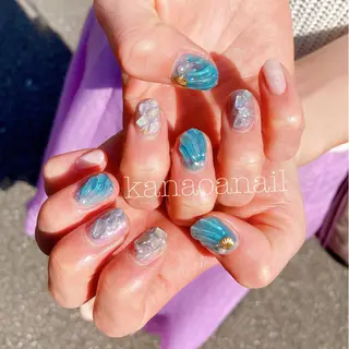 ネイル 地爪育成💅 kanaoanailのネイルデザイン