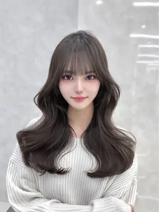 ロング カラー 名古屋/レイヤー 島原 由璃のヘアスタイル