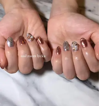 ネイル ネイルルームリッカ 𝐦𝐚𝐲𝐮のネイルデザイン