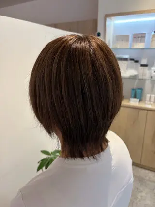 ショート カラー 山川 大翔のヘアスタイル