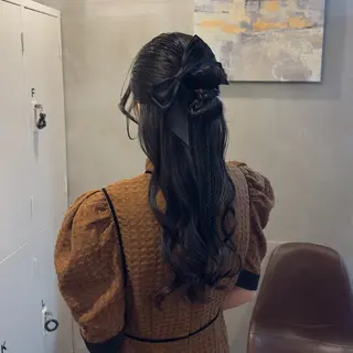 ロング ヘアアレンジ makoto / 韓国風ヘア🎀🪄︎のヘアスタイル