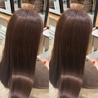 ロング 古屋 澪 艶髪✨縮毛矯正のヘアスタイル