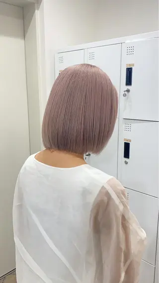 ショート カラー パーマ ヘアアレンジ メンズ キッズ ネイル マツエク・マツパ アイブロウ エクステモデル募集 💗大阪梅田/川上のヘアスタイル