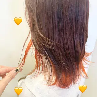 ミディアム カラー 新宿駅近♡個室 ♡関口三都季🌜のヘアスタイル