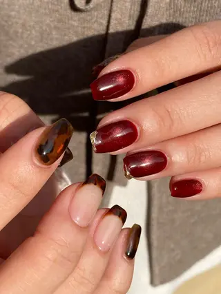 ネイル 草加ニュアンスネイル 🌚hersのネイルデザイン