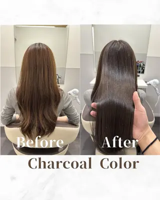 ロング カラー 【美髪矯正 /髪質改善】RINのヘアスタイル