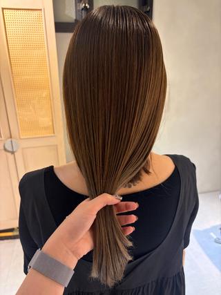 ロング カラー 🪐透明感カラー/ カワクボ モネのヘアスタイル