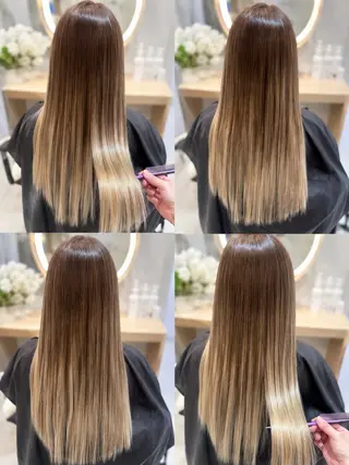 ロング カラー イズ ミのヘアスタイル