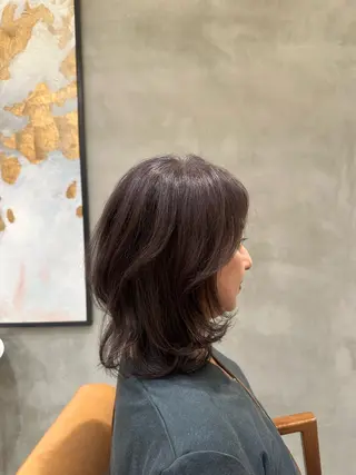 ミディアム 出口 凜乃介のヘアスタイル