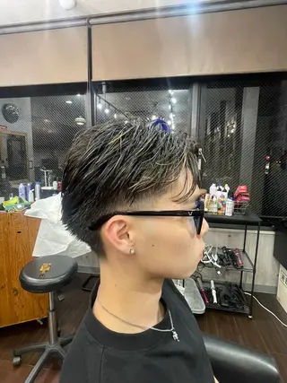 ショート メンズ 延原 雄大のヘアスタイル