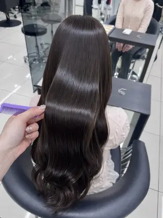 ロング カラー 菅原 絆のヘアスタイル