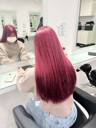 カラー 💗デザインカラー 💗RISA🐰のヘアスタイル