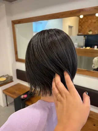 ショート mai🤍透明感/ 縮毛矯正/藤沢のヘアスタイル