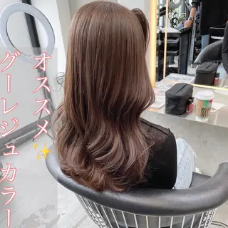 セミロング 山本翔一郎 韓国顔周りレイヤーのヘアスタイル