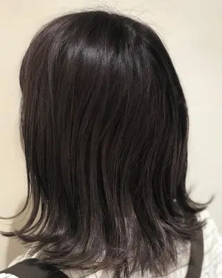 ミディアム カラー ヘアアレンジ 【ツヤ髪美容師】 ツダケイスケのヘアスタイル