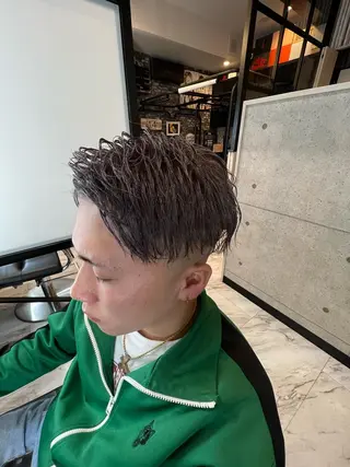 メンズ 【メッシュ×パーマ】 ❤️🔥Koukiのヘアスタイル