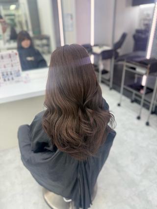 ロング カラー 🥂上品ワンホンヘア 🥂nozomiのヘアスタイル