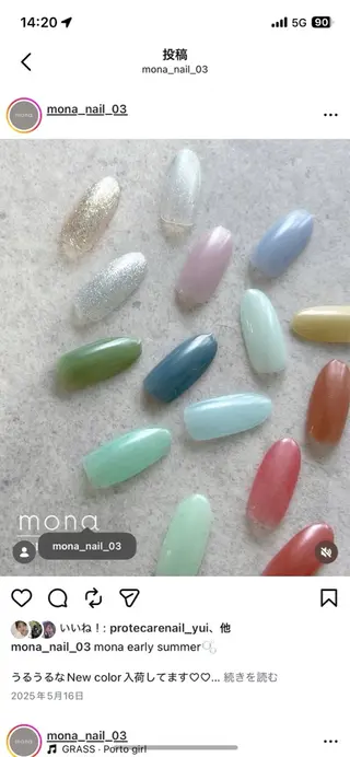 ネイル mona .misaのネイルデザイン