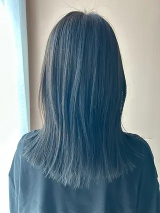 ロング カラー hubhair レイヤー/透明感のヘアスタイル