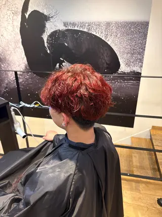 パーマ メンズ あおいカット/カラー ❄️のヘアスタイル