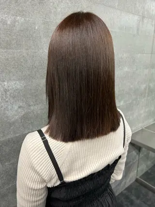 ミディアム カラー かえで🫧 カットモデル募集中のヘアスタイル