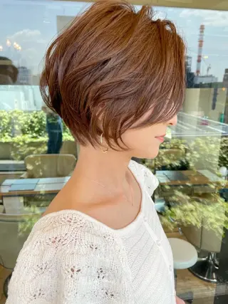 ショート 大人ショート特化 ✄山嵜菜織のヘアスタイル