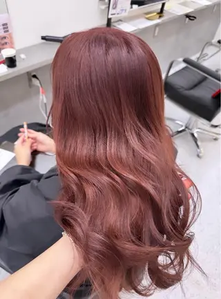カラー レイヤー透明感カラー ブリーチ🎀オトハのヘアスタイル