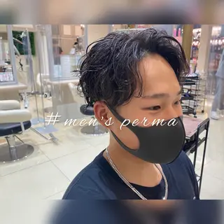 パーマ メンズ 似合う髪型見つけます AYAKAのヘアスタイル