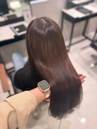 セミロング ハルカ🌷ナチュラル 盛れ/韓国ヘアのヘアスタイル