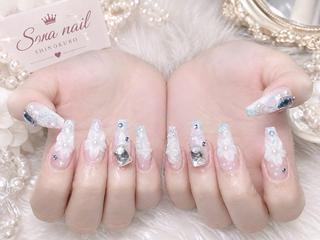 ネイル Sora nail 長さ出し専門店のネイルデザイン