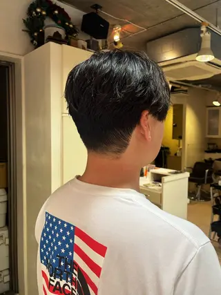 ショート メンズ ️ちば🩵JILLE 恵比寿 透明感カラーのヘアスタイル