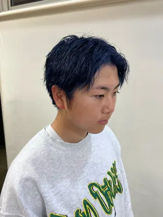 カラー オオエ トア/カットモデルのヘアスタイル