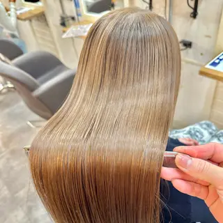 ロング カラー パーマ ヘアアレンジ メンズ キッズ ネイル マツエク・マツパ アイブロウ 🪽美髪の神🪽 💎RYUSEI💎のヘアスタイル
