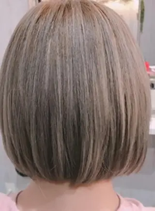 ロング カラー パーマ ヘアアレンジ チビ編み込みエクステ シールEXどぅ〜すのヘアスタイル