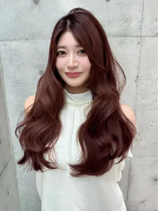 ロング 《髪質改善✖️オリー ブ🧸》小嶋拓也のヘアスタイル