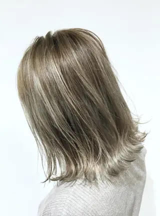 ショート カラー 髪質改善カラー韓国風 レイヤーtudaのヘアスタイル