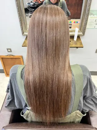 ロング カラー 産休の為お休みです! 小島凜のヘアスタイル