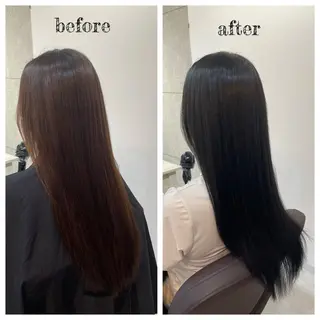 ロング カラー PutiLuca 浅川のヘアスタイル