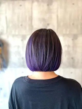ミディアム カラー Style Tのヘアスタイル