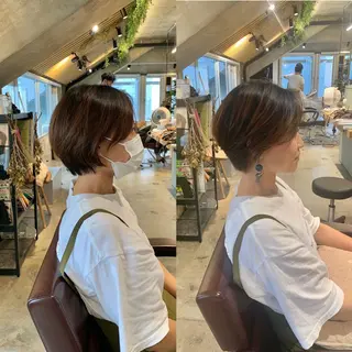 ショート 七原 海夕のヘアスタイル