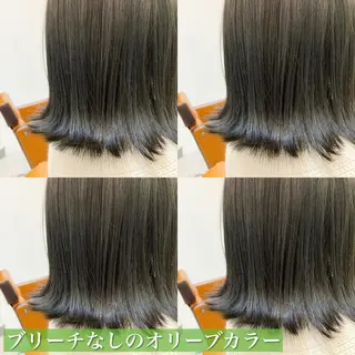ミディアム カラー navile原宿 yumaのヘアスタイル