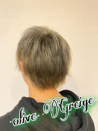 カラー メンズ メンズパーマ /栄/伊藤りんなのヘアスタイル