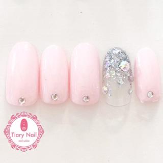 ネイル 💗🪽Tiary Nail🪽💗のネイルデザイン