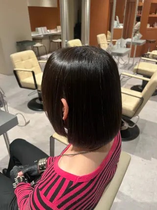 ミディアム 森田 琴心のヘアスタイル