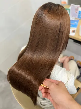 ロング 京谷 日向のヘアスタイル